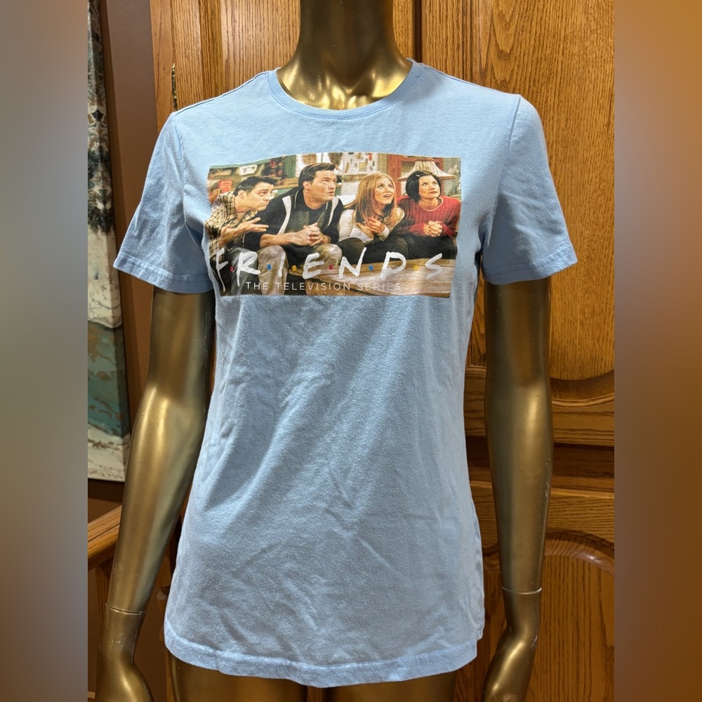 FRIENDS Light Blue Short Sleeve Tee